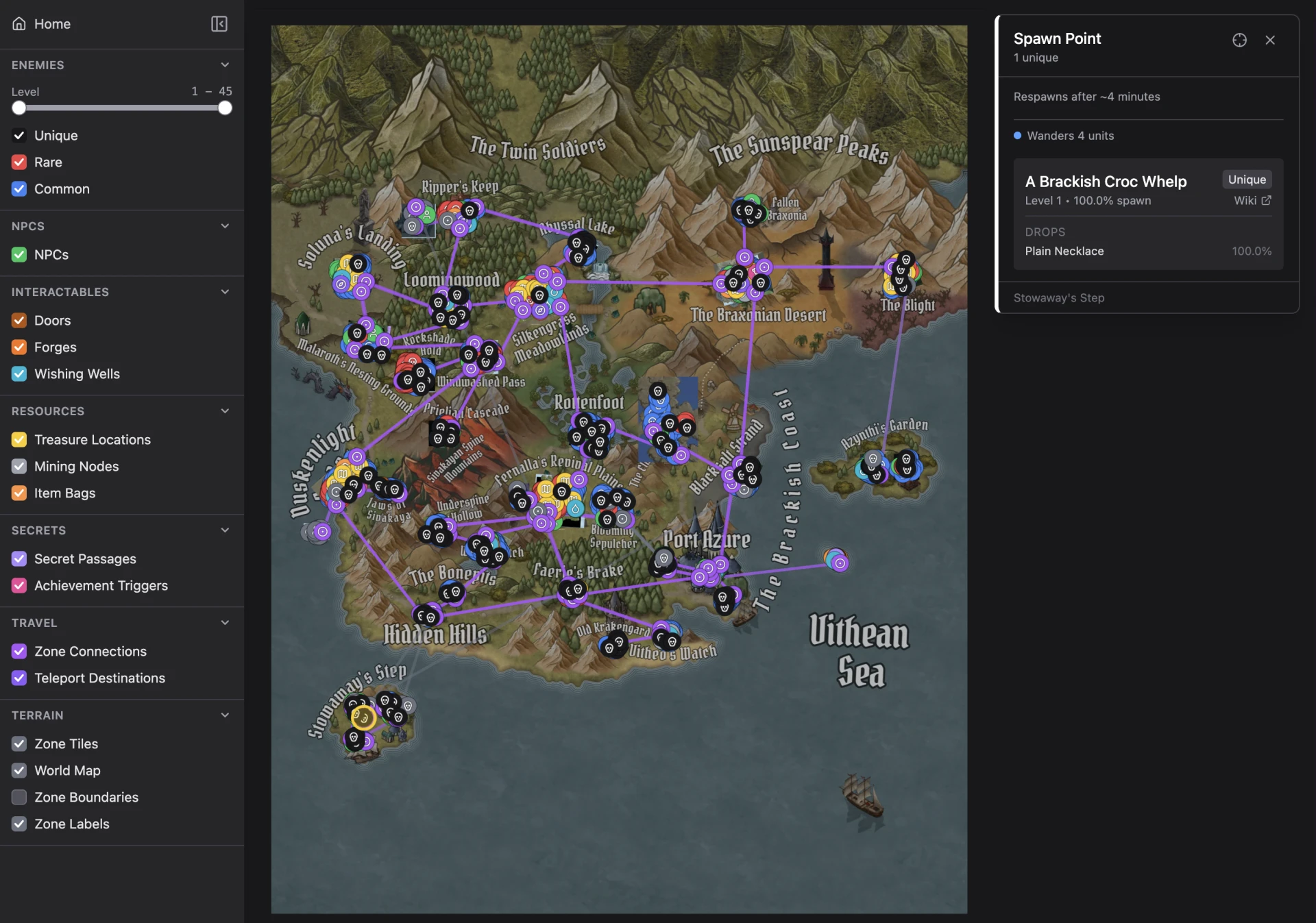 Interactive World Map